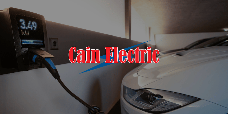 ev charger garage dryer outlet cain electric