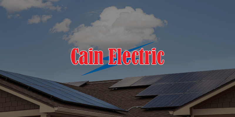 Solar roof prep with Cain Electric